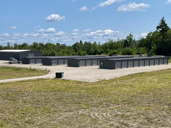 Large storage building with the other storage buildings