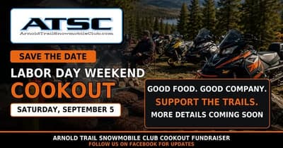 Arnold Trail Snowmobile Club Labor Day Cookout