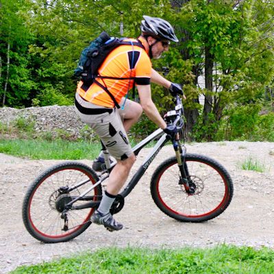 Biking in Maine's Northwestern Mountains