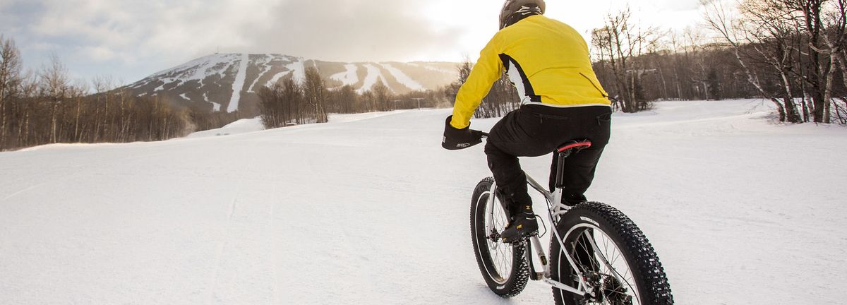 Fat tire biking at Sugarloaf