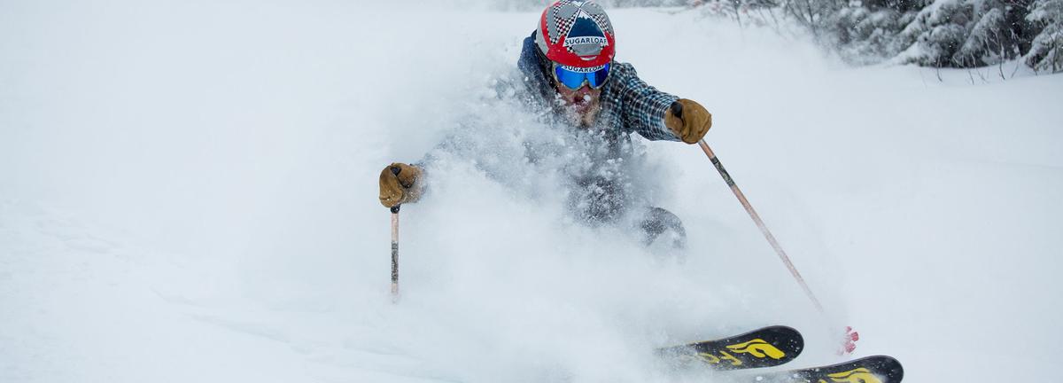 Fresh Powder Skiing at Sugarloaf