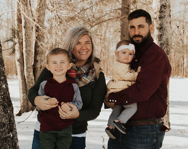 The Weaver Family owners of Bigelow Fields Bison Ranch