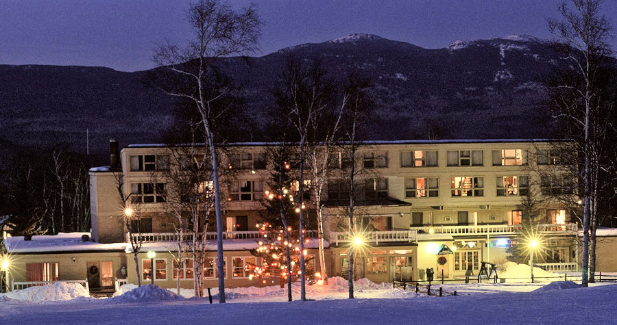 Sugarloaf Inn at night!