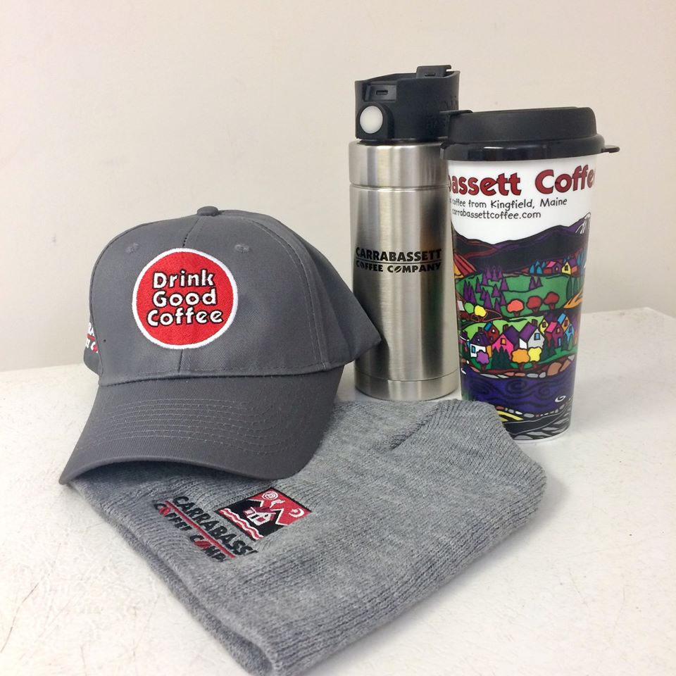 Carrabassett Coffee Swag for purchase