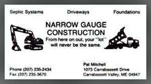 Narrow Gauge Construction Inc.