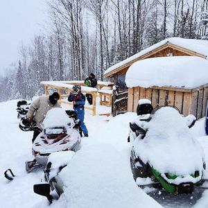 Wire Bridge Sno-Travelers