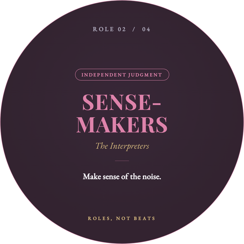 Sense Makers badge