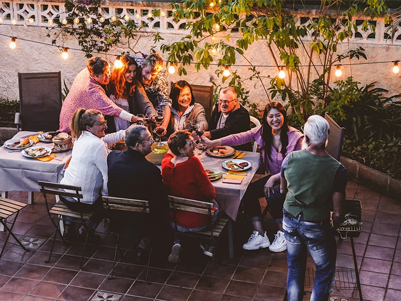 a mosquito free dinner in a richmond backyard