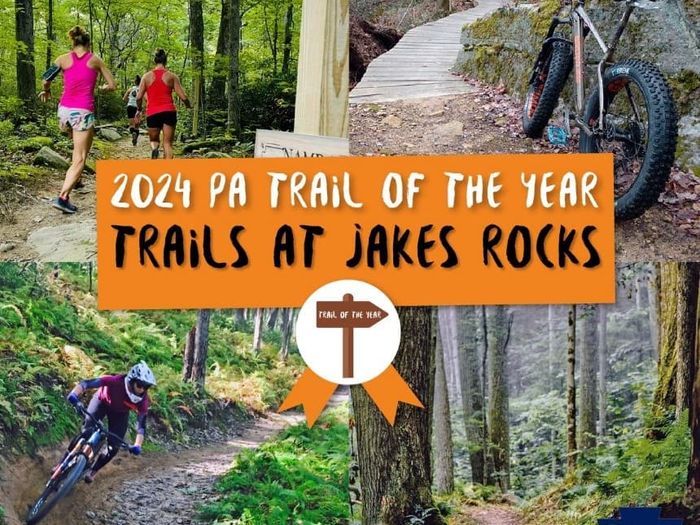 DCNR Trails at Jakes Rocks Trail of the Year (Credit: Chistopher Leeser, PA Forest Service)