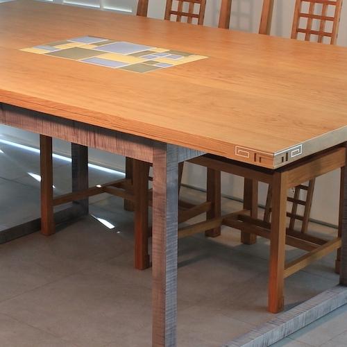 Mid-Century Mayan Dining Table