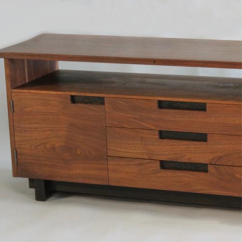 Mid-Century modern console cabinet.