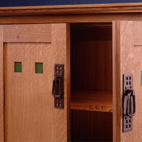 Contemporary Arts & Crafts style cabinet.