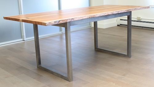 "Live-edge" Dining Table