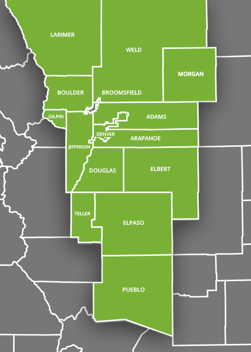 enviropest of colorado - pest control service area map