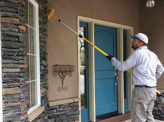treating the exterior of a colorado home for pests