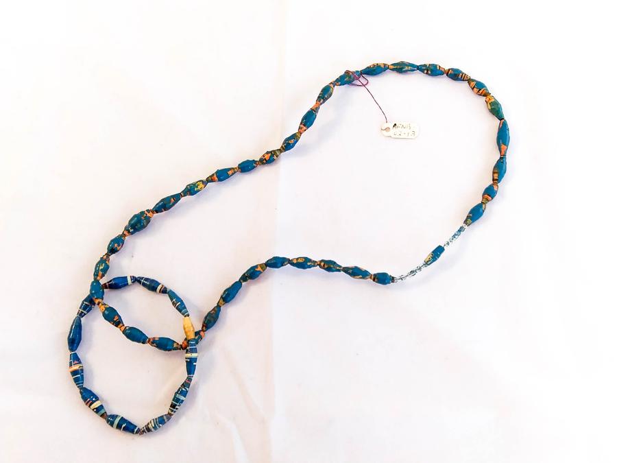 Uganda Paper Bead Necklace & Bracelet Set