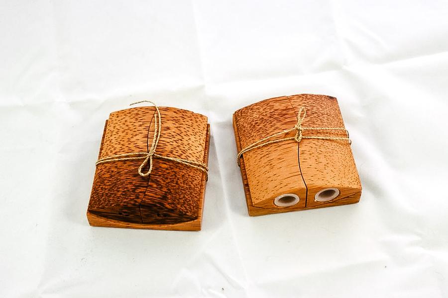 Indonesia Wooden Salt and Pepper Shakers