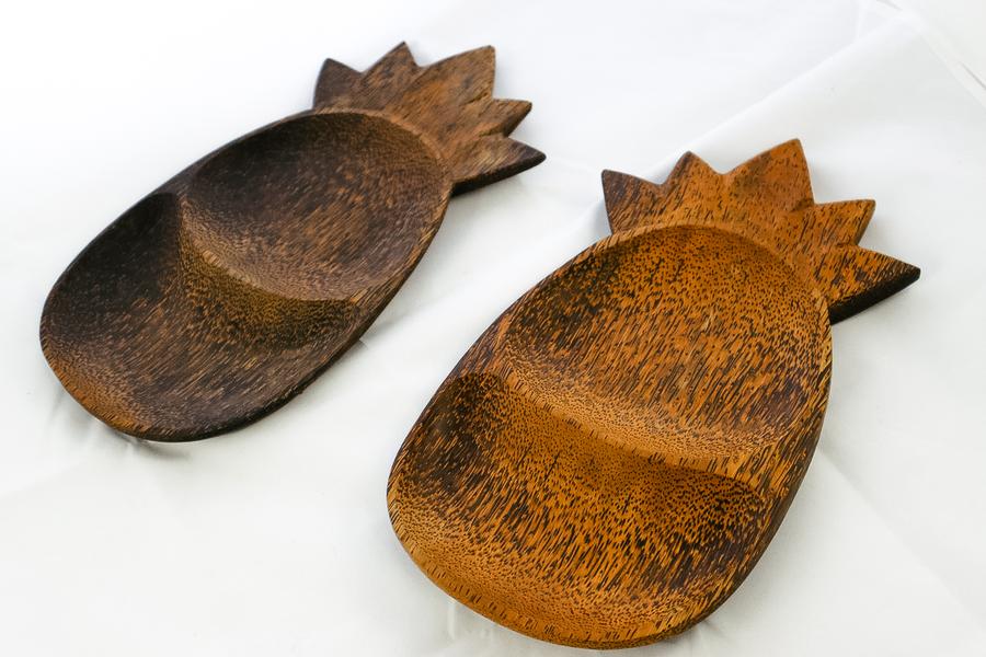 Indonesia Wooden Pineapple-Shaped Platter