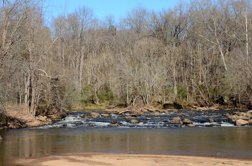 Reedy River at Charlie Lollis Park (Credit: Dick Carr)