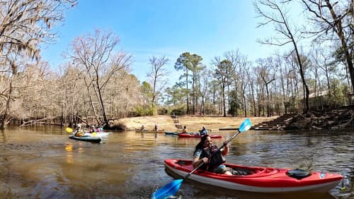 Put in at Lynches River Park (Credit: pcumalander-frick)