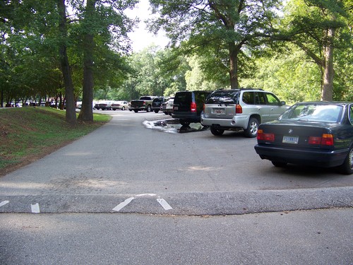 Lakehurst Street parking area (Credit: Upstate Forever)