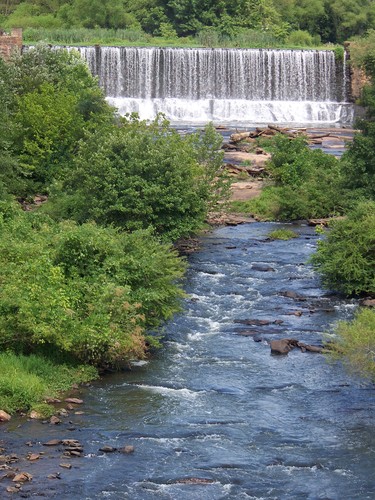 Conestee Dam as viewed from Conestee Road bridge (Credit: Upstate Forever)