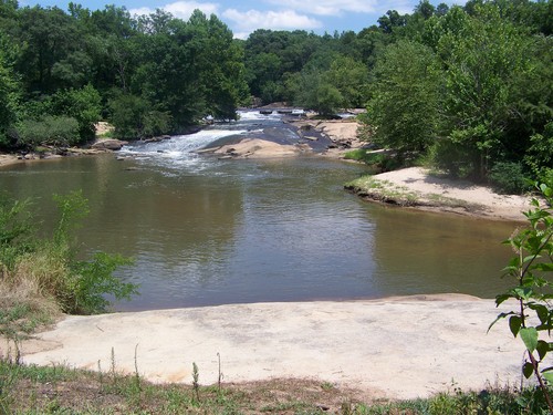 shoals at Cedar Falls Park (Credit: Upstate Forever)