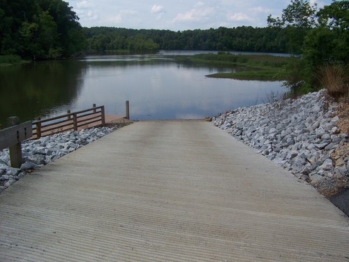 boat launch at Karl H. Dixon Memorial Park (Credit: Upstate Forever)