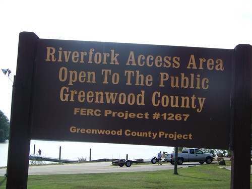 Riverfork Landing sign (Credit: Upstate Forever)