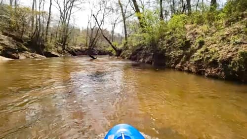 Lawson's Fork Creek @ 400cfs  2.68 ft (Credit: pcumalander-frick)