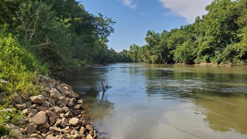 Downstream view (Credit: Thomas Constant)