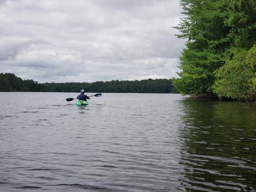 Morning paddle (Credit: Lindsay Simmons)