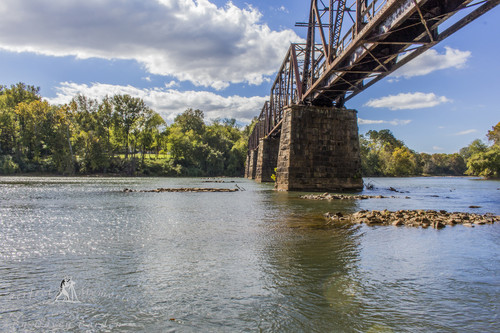 Palmetto Trail crossing over the Broad River (Credit: Davey Borden, via Flickr (CC BY-ND 2.0))