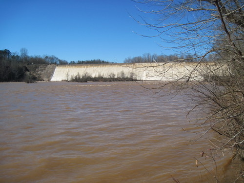 Ninety Nine Islands Dam (below) (Credit: Upstate Forever)