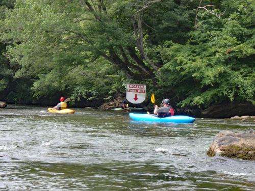 Boater take-out sign (Credit: pcumalander-frick)