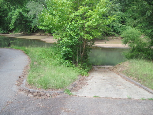 Boat Ramp at Brazelman's Bridge Road (Credit: Upstate Forever)