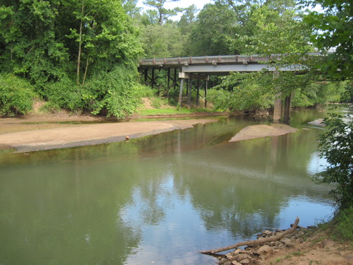 Looking at Brazelman's Bridge from the landing (Credit: Upstate Forever)