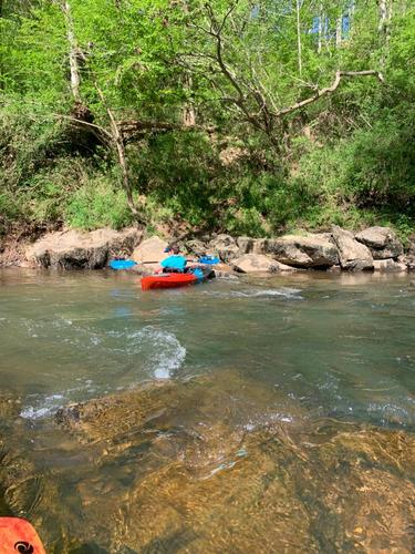 Steven’s Creek going upstream from Modoc (Credit: Jason Vital)