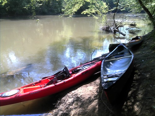 put in at Hunts Bridge Road (Credit: Upstate Forever)