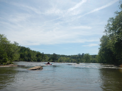 shoals at Irvin Pitts Park (Credit: Upstate Forever)