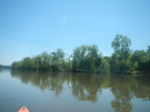 Saluda River meets Lake Greenwood