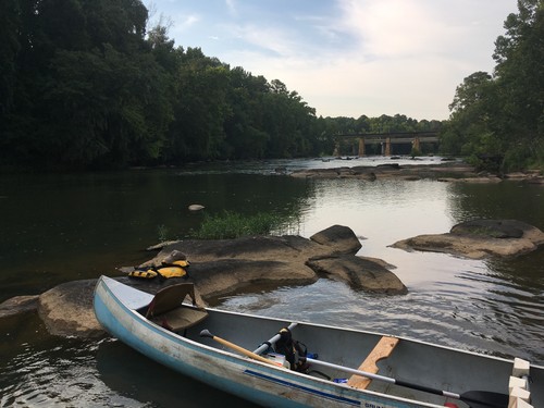 Ole Lady Blue on the Broad River (Credit: Tanner Arrington)