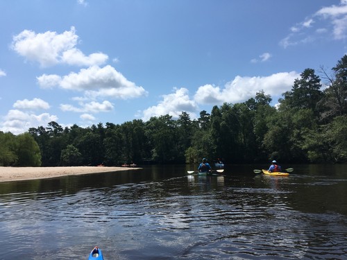 Edisto River sandbar (Credit: Tanner Arrington)