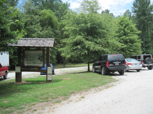 Horseshoe Falls Parking Area (Credit: Upstate Forever)