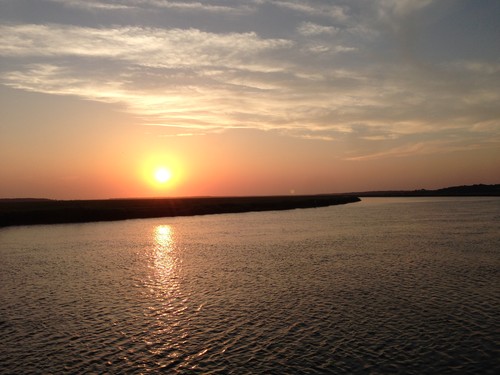 Sunset on Big Bay Creek, Edisto Island (Credit: Tanner Arrington)