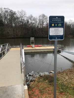 ADA Kayak Launch at Timmerman Landing (Credit: Upstate Forever)