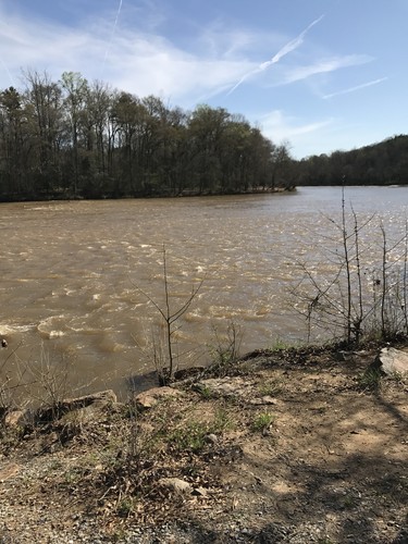 Broad River at the Broad River Greenway in NC