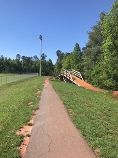 entrance to Town Creek Park at Recreation Center (Credit: Upstate Forever)