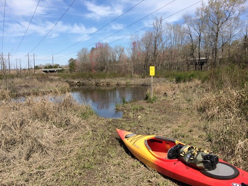 Congaree Creek Hand Carry Launch (Credit: TA)