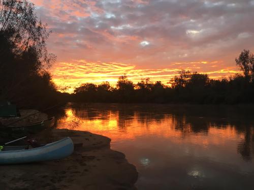 Congaree River Sunrise (Credit: TA)